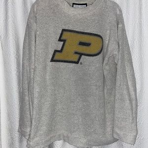 Purdue woolly threads sweatshirt